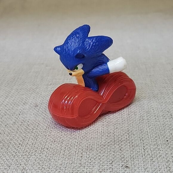 Sonic Mr. Eggman,  Gum Dispenser, Little Rolling Figures From McDonalds - Picture 8 of 16